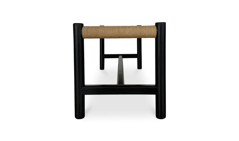 Hawthorn Bench in Black - Large & Small