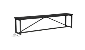 Sierra Black Bench