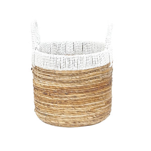 Holset Basket - Set of 3 White