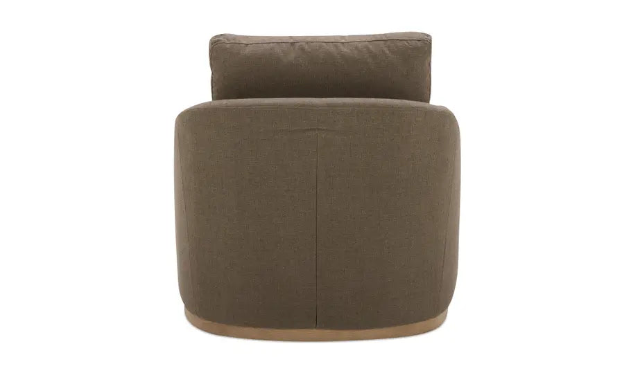 Linden Taupe Swivel Chair