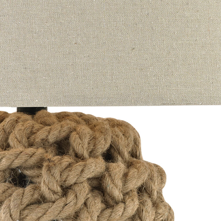 Rope 29.5'' High 1-Light Table Lamp - Natural