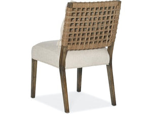 Hooker Furniture Dining Room Sundance Woven Back Side Chair