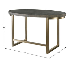 Taja Oval Desk