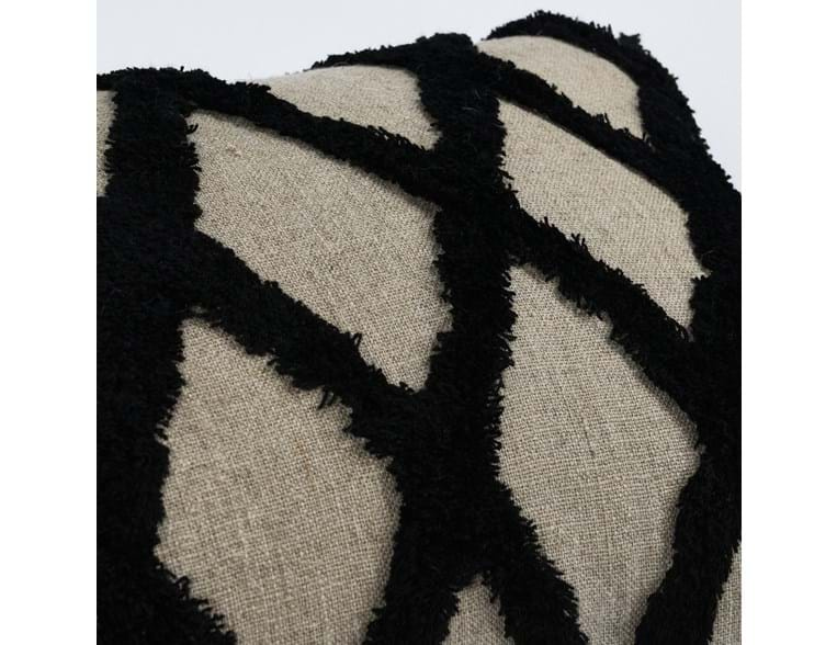 DV Caro Black Pillow 14x20 - Set of 2