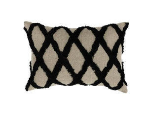 DV Caro Black Pillow 14x20 - Set of 2