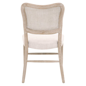 Cela Dining Chair - Bisque, Natural Gray Oak, Cane