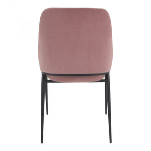 Sedona Dining Chair Pink Velvet -M2