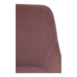 Sedona Dining Chair Pink Velvet -M2