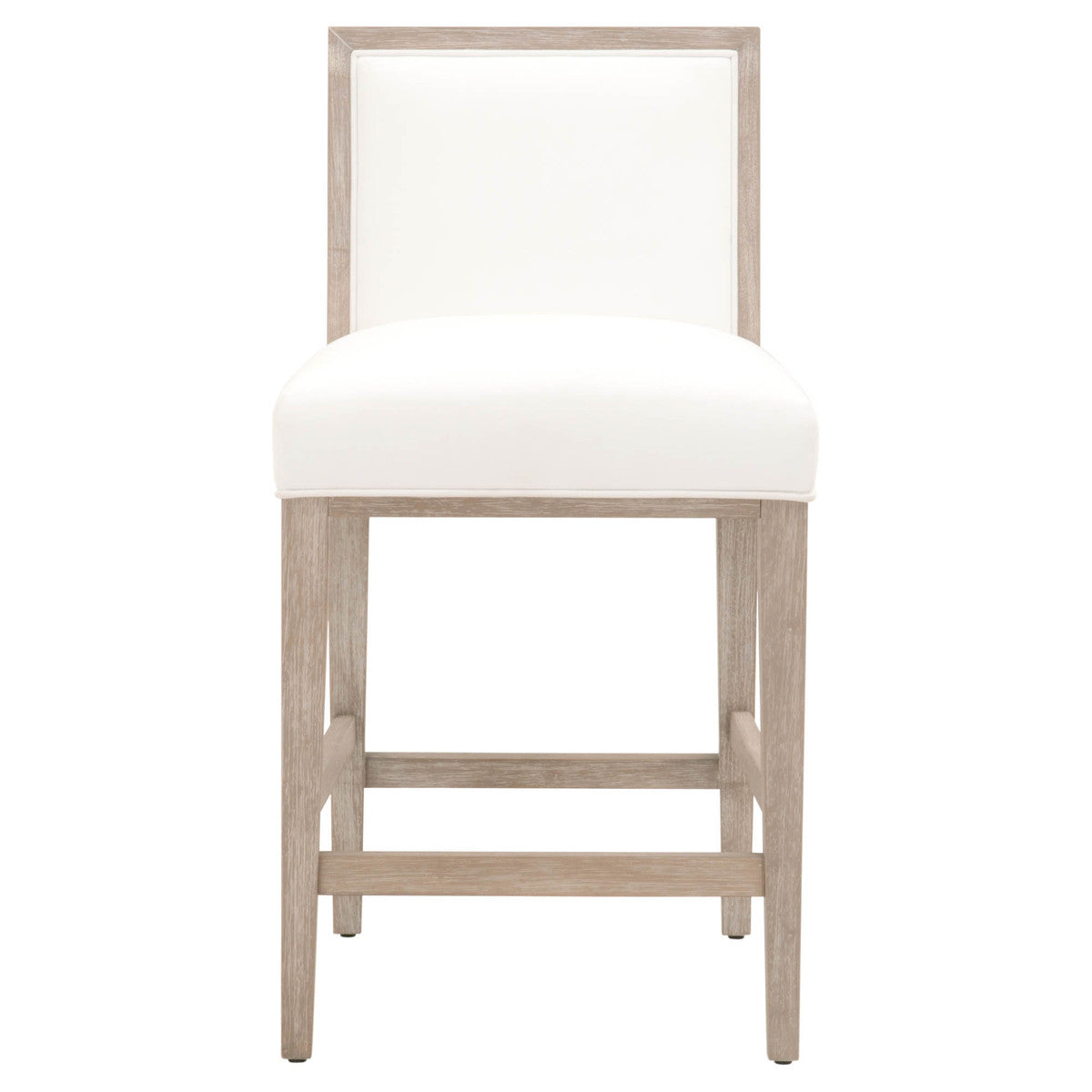 Martin Counter Stool in LiveSmart Peyton-Pearl, Natural Gray