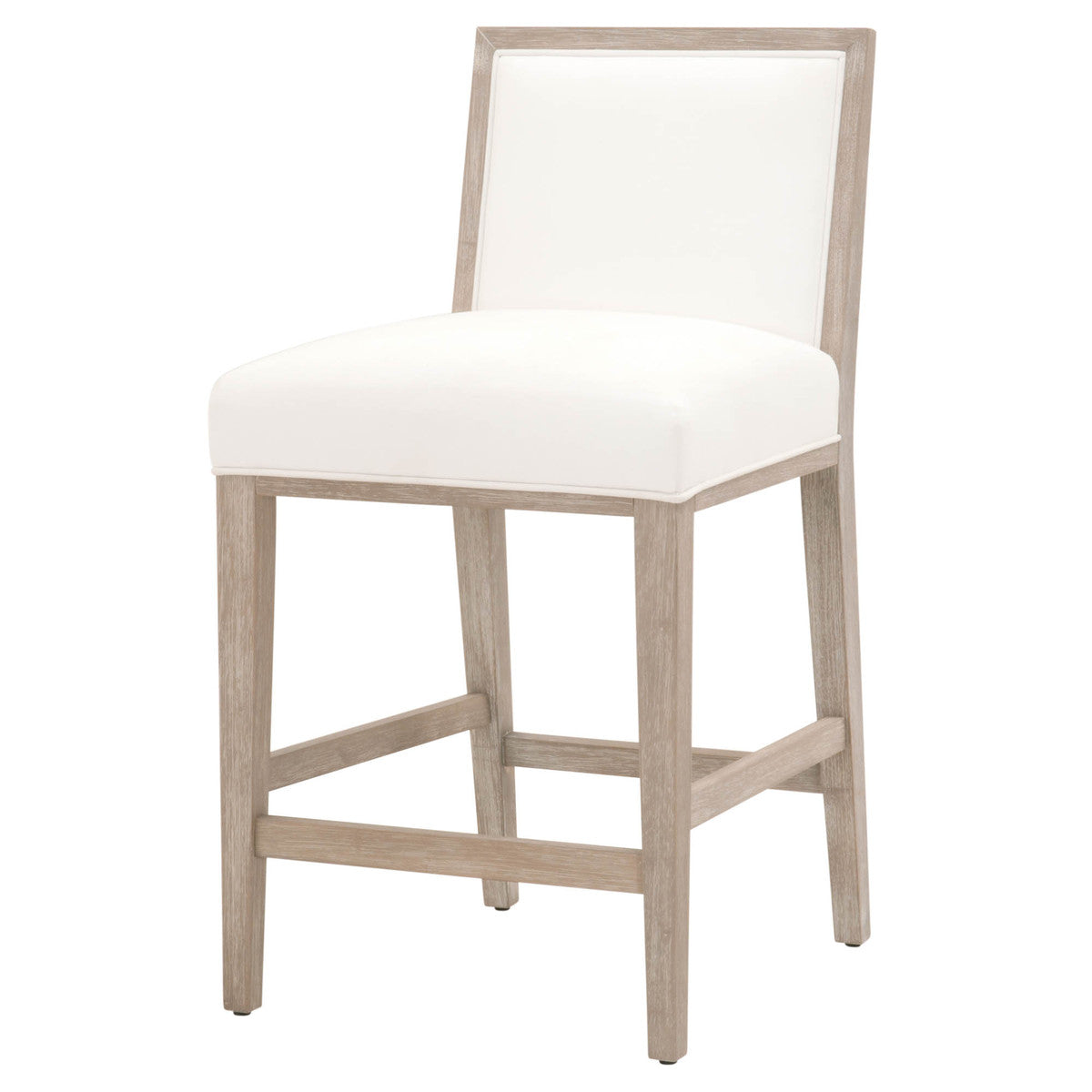 Martin Counter Stool in LiveSmart Peyton-Pearl, Natural Gray