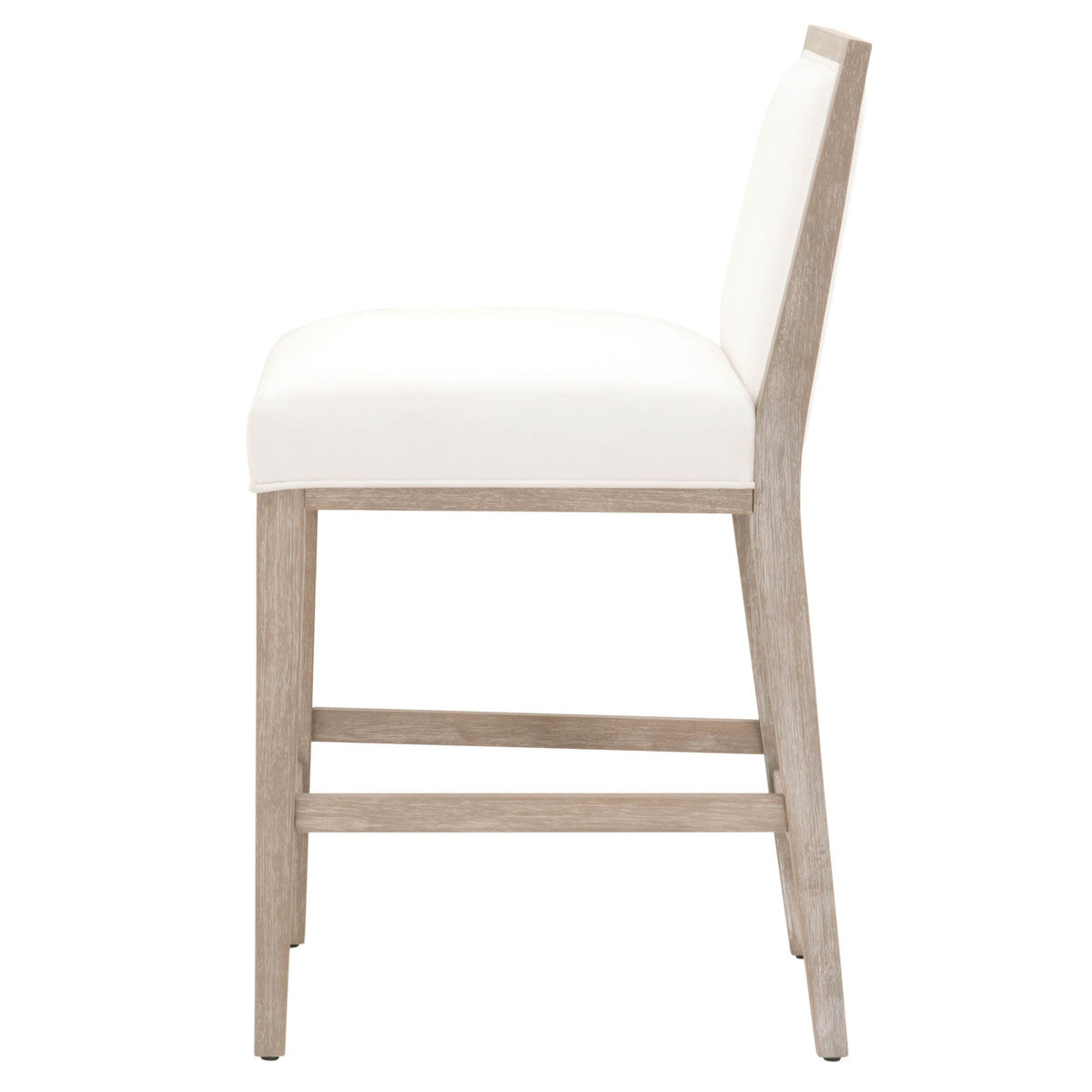 Martin Counter Stool in LiveSmart Peyton-Pearl, Natural Gray