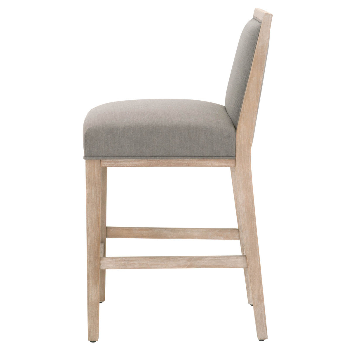 Martin Counter Stool in LiveSmart Peyton-Slate, Natural Gray