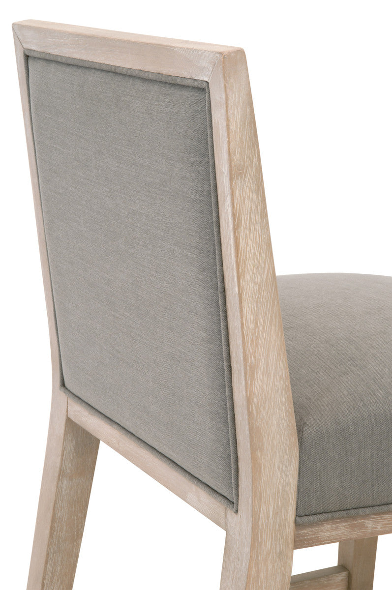 Martin Counter Stool in LiveSmart Peyton-Slate, Natural Gray