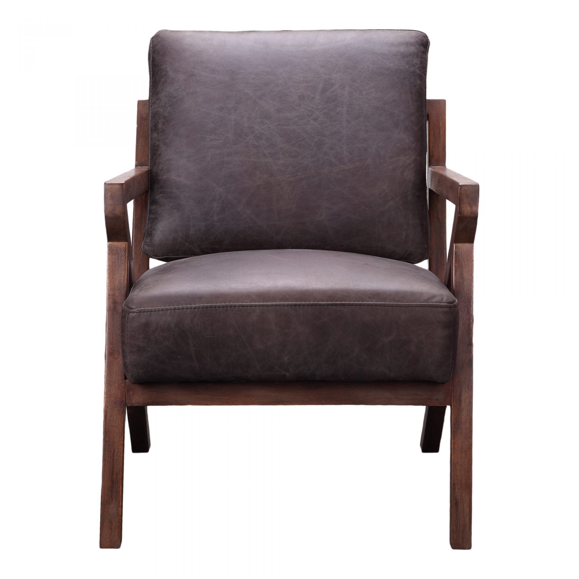 Drexel Arm Chair in Nimbus Black Leather