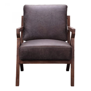 Drexel Arm Chair in Nimbus Black Leather