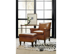 Hooker Furniture Jilian Club Chair in Hunnington Morrison Leather