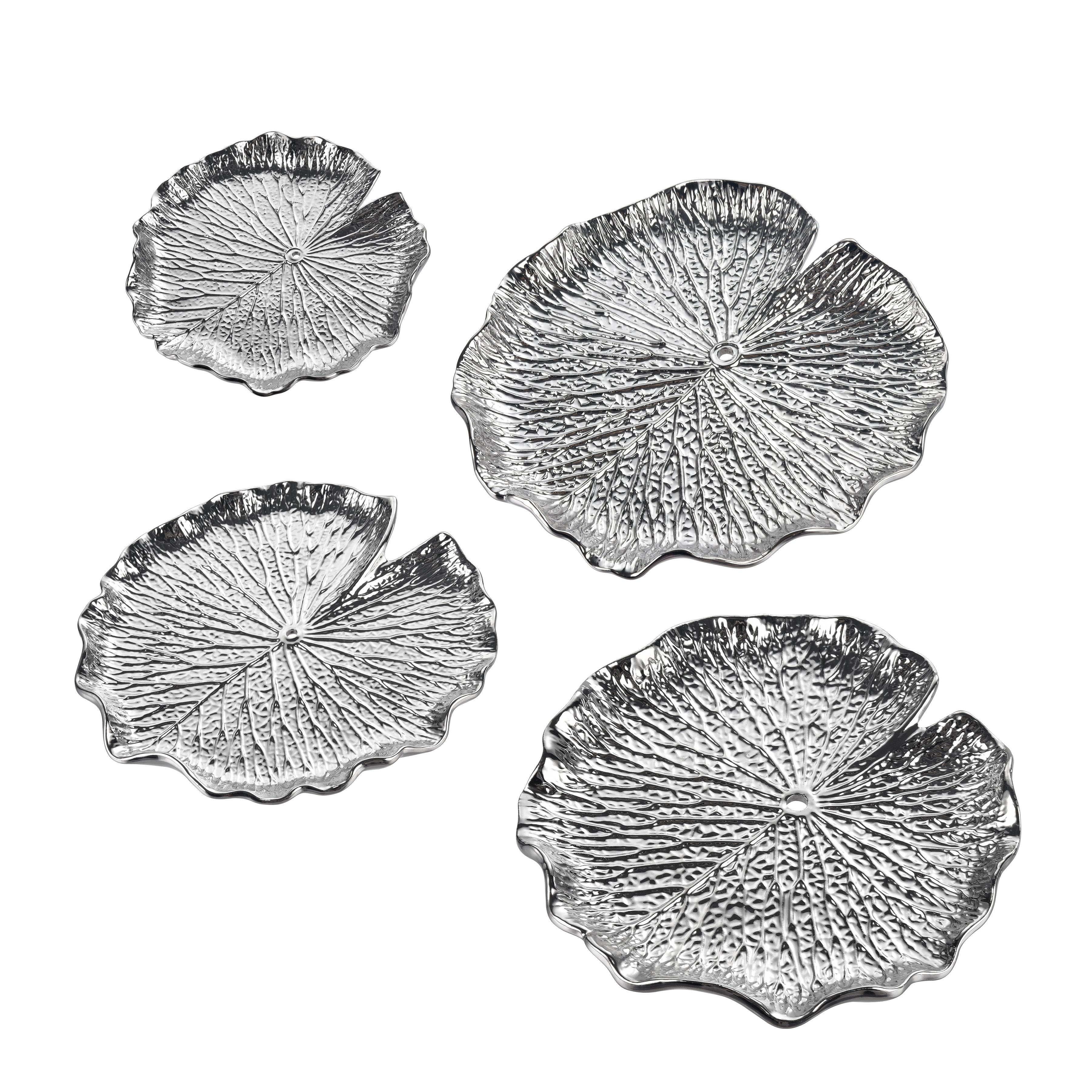 Lilypad Bowls Silver