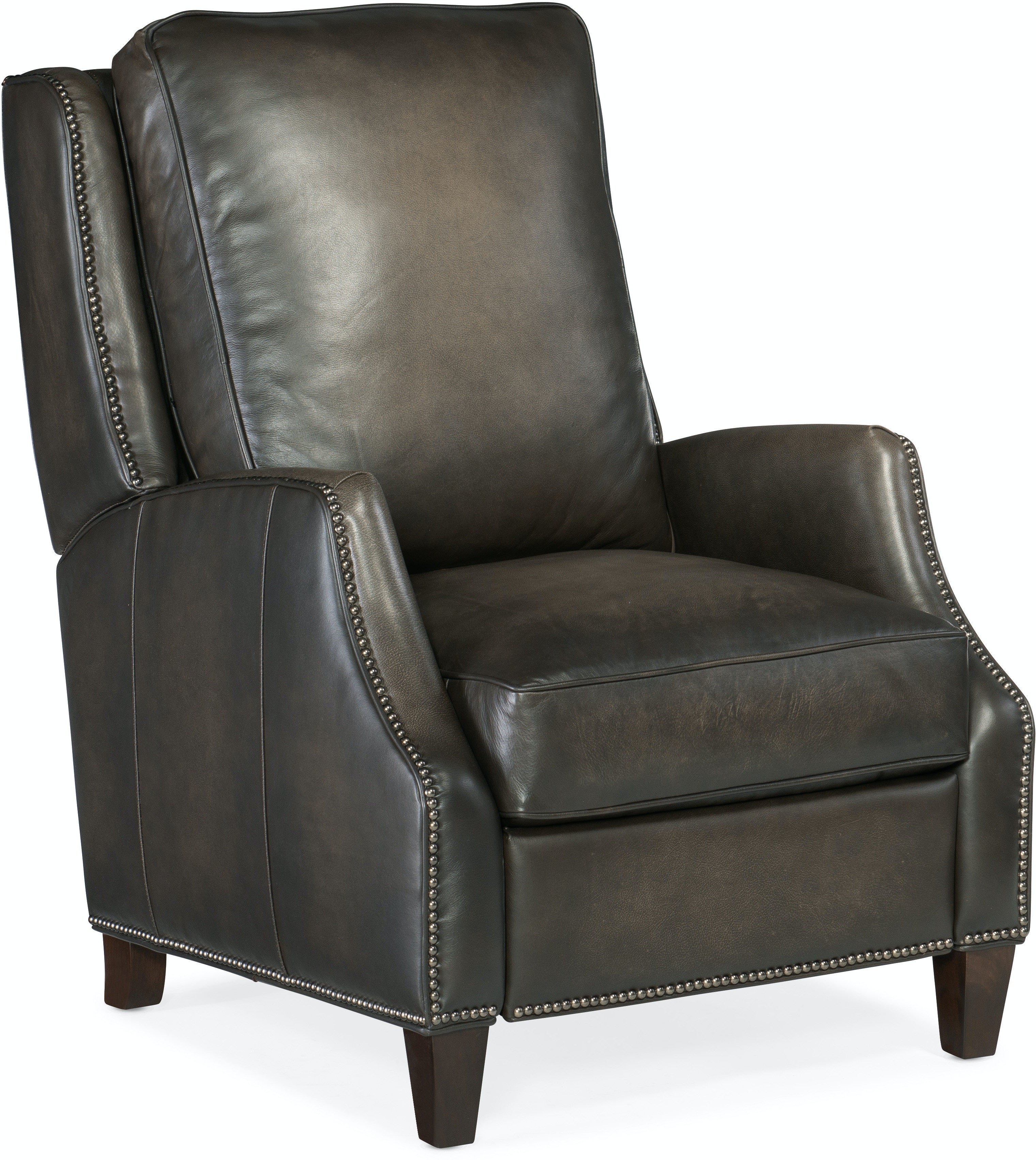 Hooker Furniture Living Room Kerley Manual Push Back Recliner