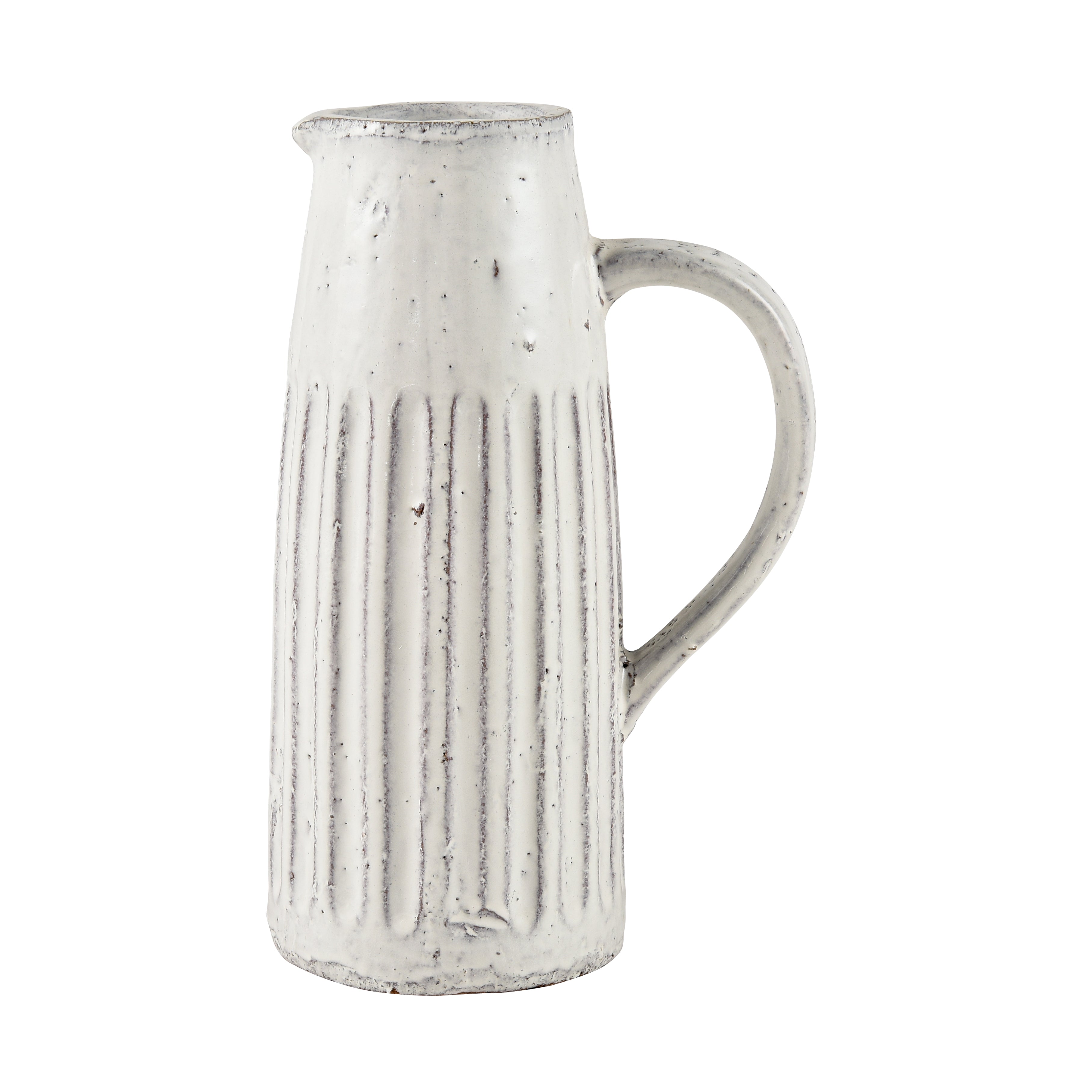 Muriel Pitcher - Large Aged White Glazed