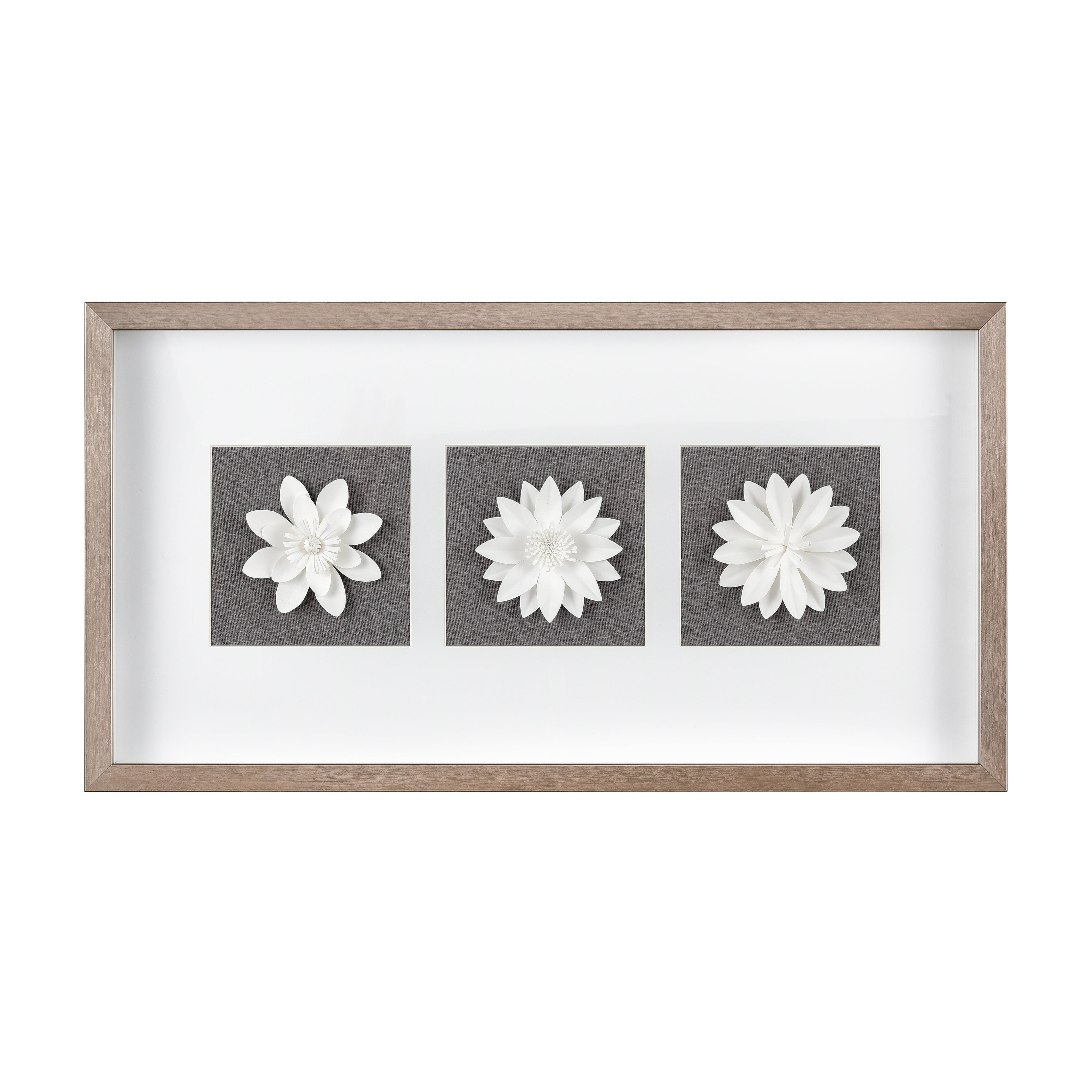 Floral Shadow Framed Wall Art