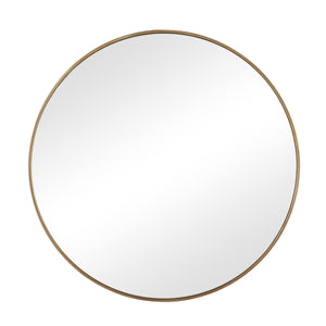 Delk Mirror Large Brass