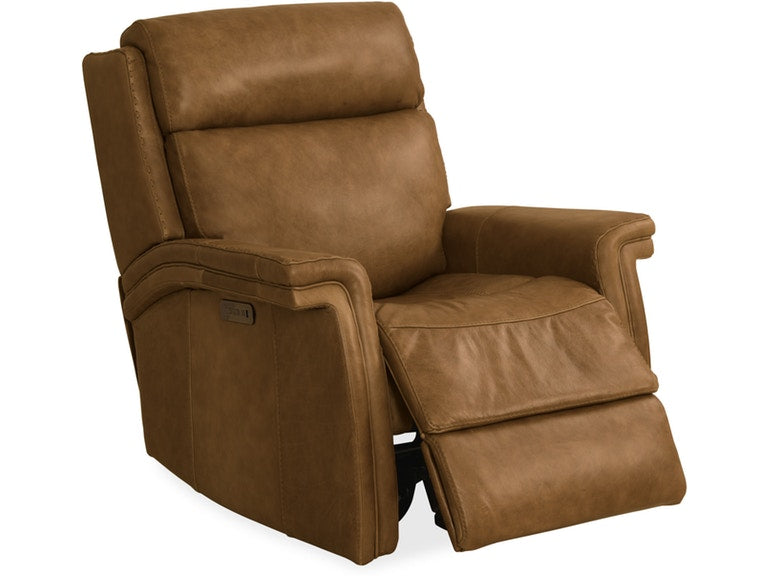 Hooker Furniture Living Room Poise Power Recliner w/ Power Headrest